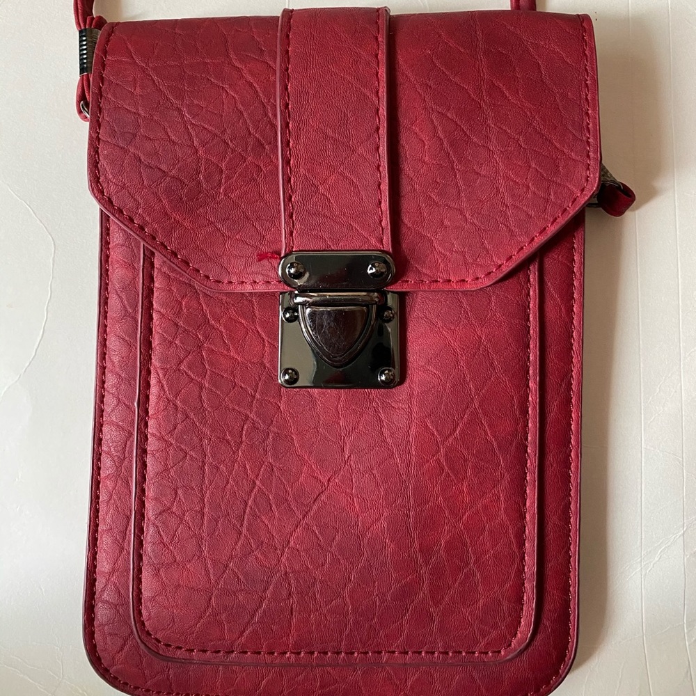 Red Crossbody Bag